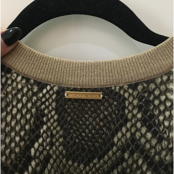 MICHEAL KORS Python Print dress, Size M (international) - Picture 10 of 11